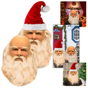 Masque de Père Noël pour cosplay 0