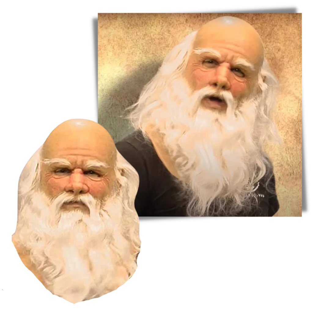 Masque de Père Noël pour cosplay 1