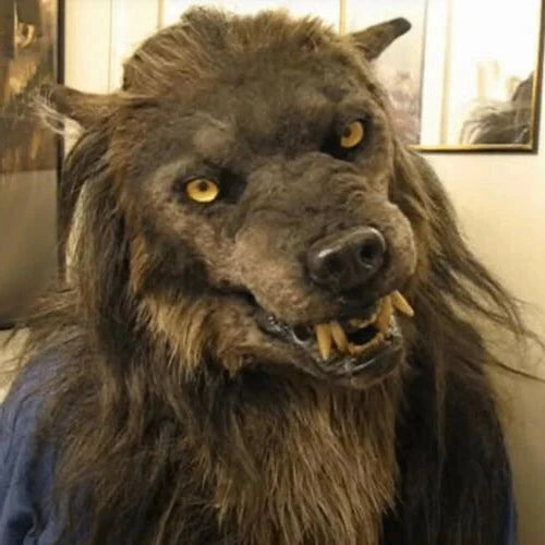 Masque de loup effrayant - Masque costume pour la fête de la mascarade d'Halloween 0