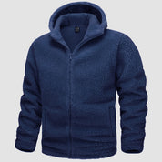 Luuk | Komfortabel Teddy Fleece Jakke for Menn