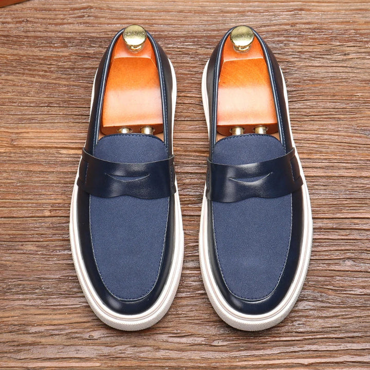 Men's Black Suede Loafers - Stylish Casual and Office Footwear for Men 7