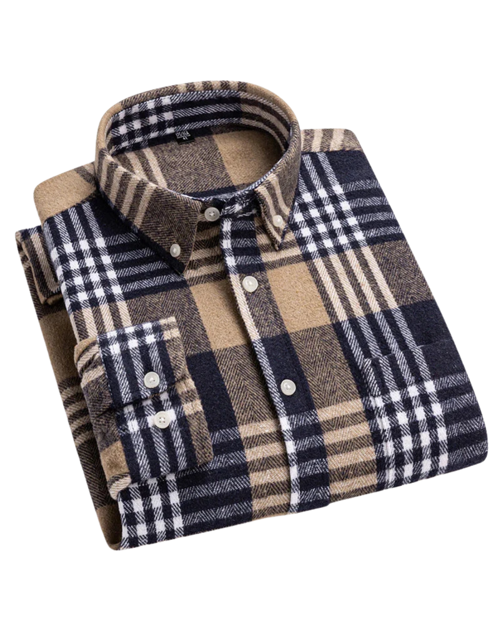 Men's Checked Shirt for Casual and Smart-Casual Wear - Classic Style, Versatile Design, Everyday Comfort 0