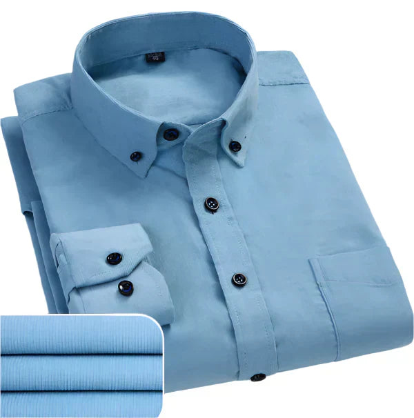 Men's Dress Shirt, Elegant White Dress Shirt for Formal and Professional Occasions, Best Dress Shirts for Men 4