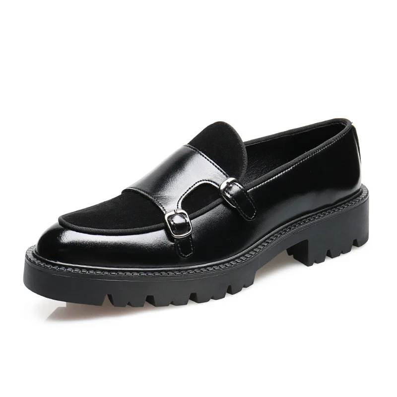 Men's Loafers - Stylish Monk Strap Design for Casual and Formal Looks, Comfortable Slip-On Footwear 10