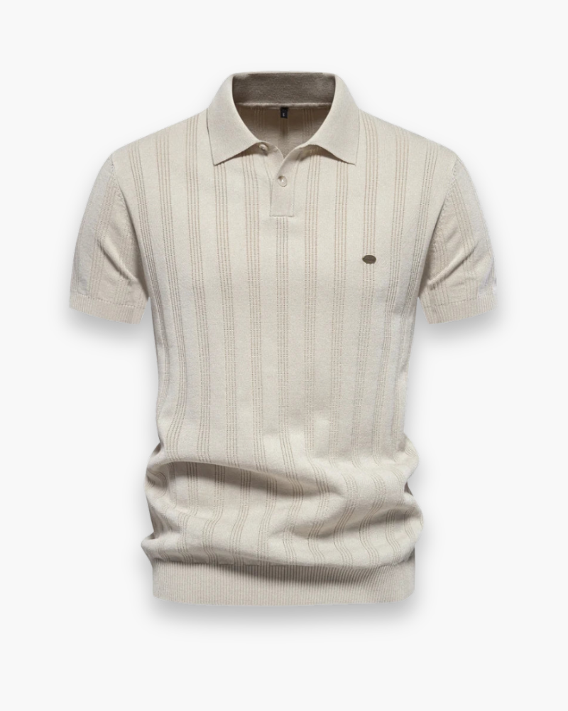 Men's Long Sleeve Polo Shirt - Elegant Casual Wear, Breathable and Comfortable for All Occasions 0