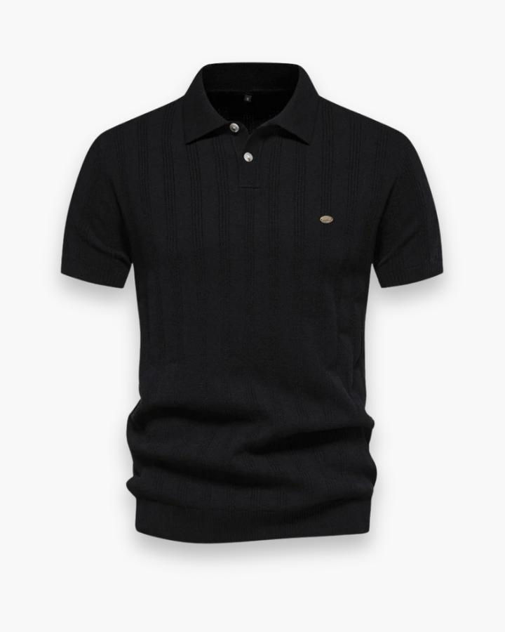 Men's Long Sleeve Polo Shirt - Elegant Casual Wear, Breathable and Comfortable for All Occasions 2