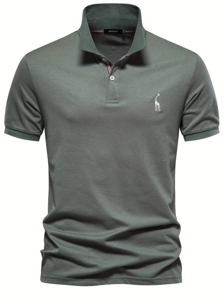 Men's Long Sleeve Polo Shirt - Stylish & Versatile Essential for Every Occasion 0