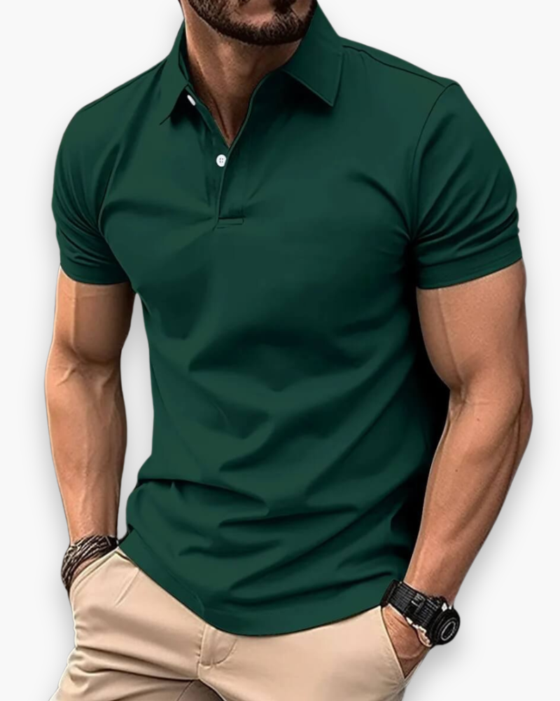 Men's Polo Shirt - Stylish Breathable Golf Shirt for Summer Casual and Smart Occasions 0