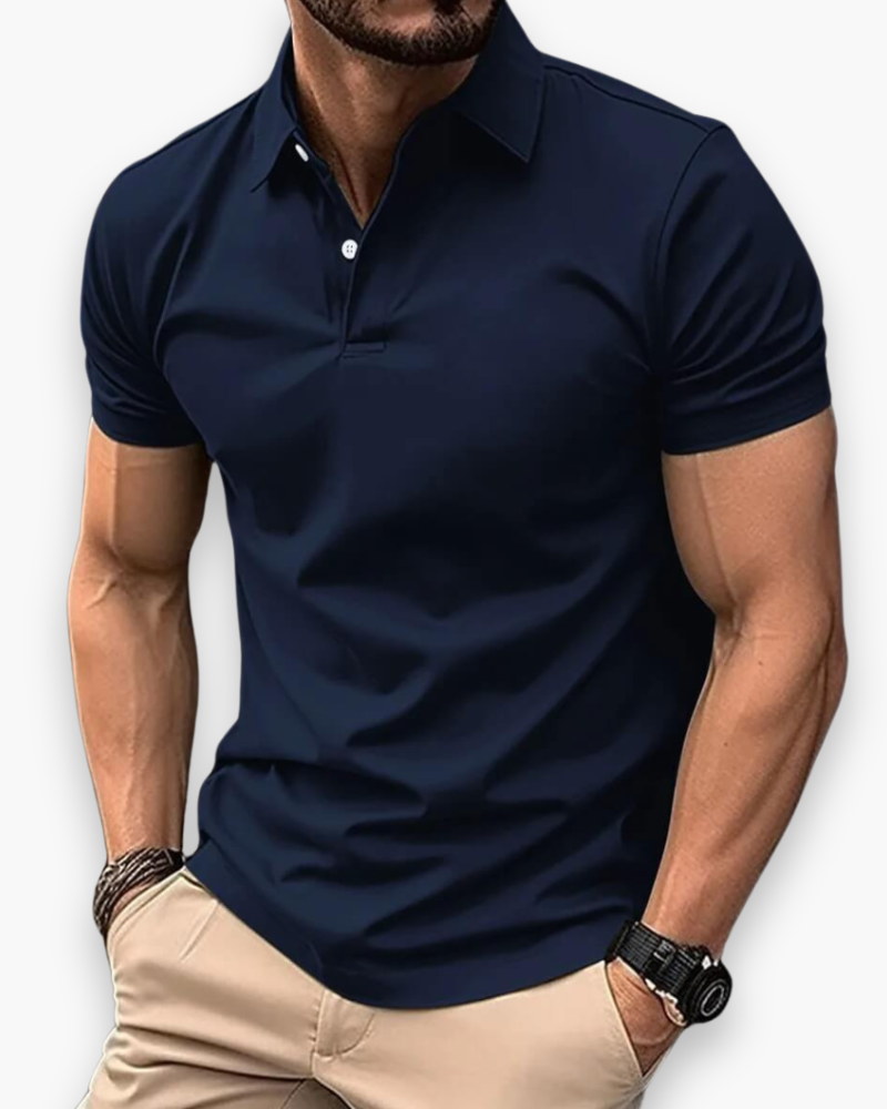 Men's Polo Shirt - Stylish Breathable Golf Shirt for Summer Casual and Smart Occasions 3