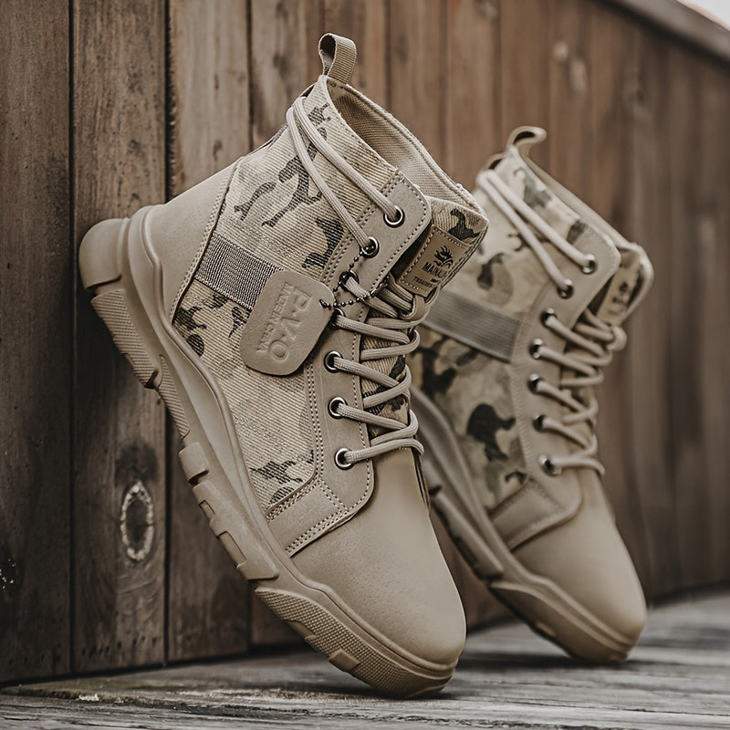 Mens Walking Boots - Durable Outdoor Boots for All-Terrain Adventures, Comfortable Fit and Ankle Support 4