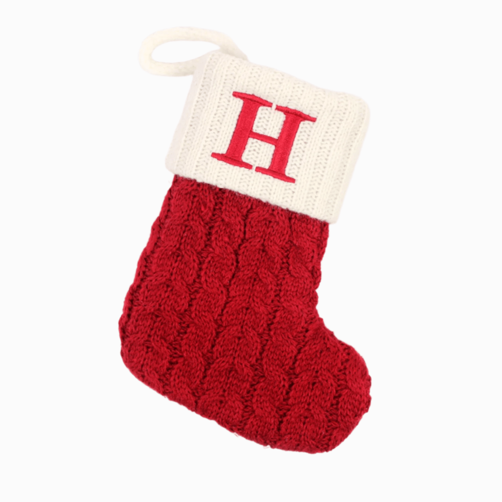 MerrySock – Chaussette de Noël nordique avec revers en peluche douce 1