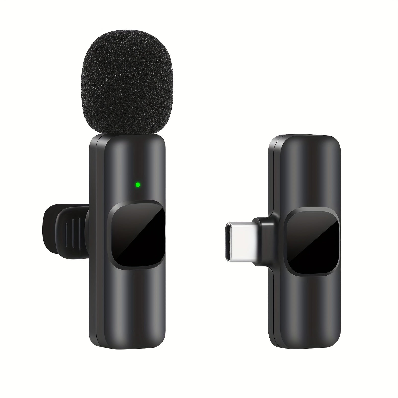 Microphone Lavalier sans fil pour enregistrements vidéo et conception compacte en streaming en direct avec une qualité sonore élevée et une connexion USB-C 0
