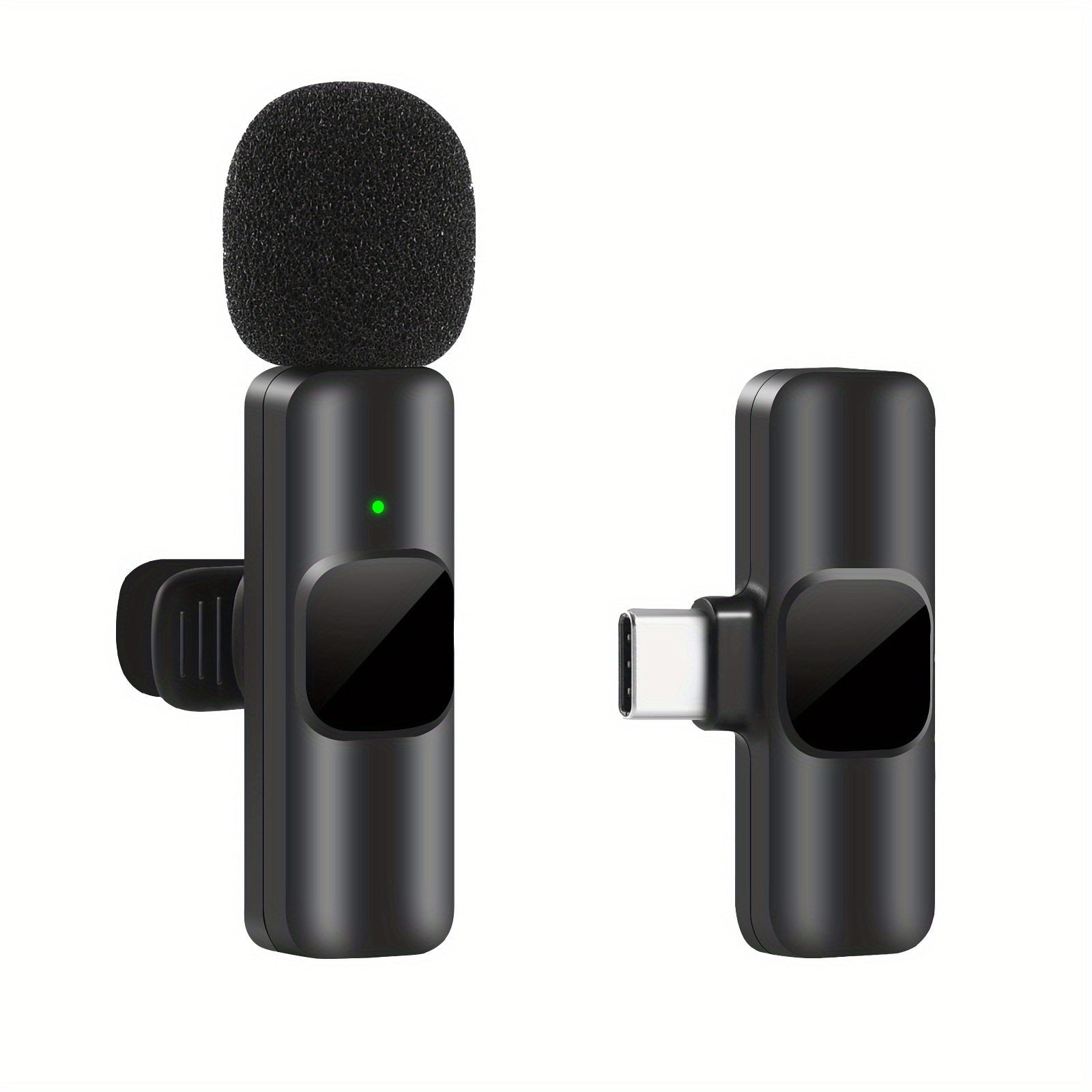 Microphone Lavalier sans fil pour enregistrements vidéo et conception compacte en streaming en direct avec une qualité sonore élevée et une connexion USB-C 1
