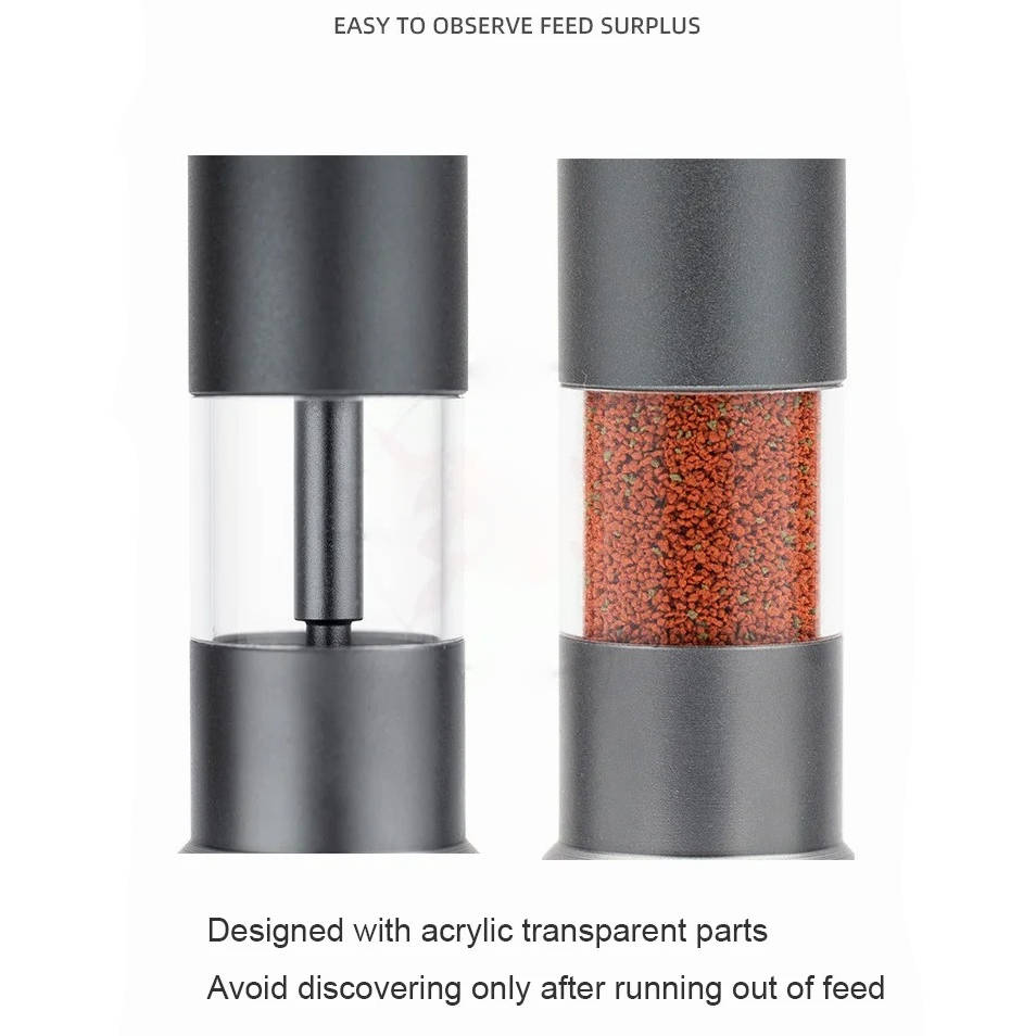 Mini distributeur de nourriture pour poissons d'aquarium 4