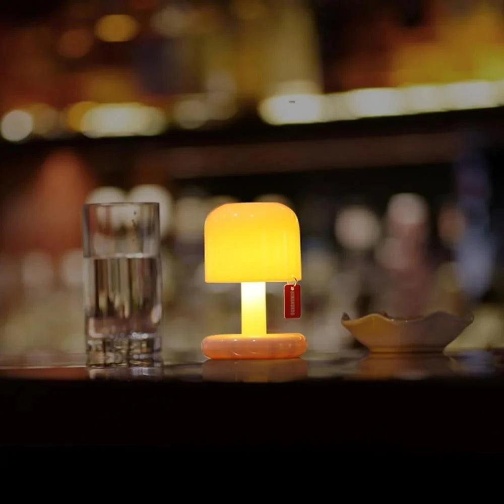 Mini lampe de table avec coucher de soleil 3