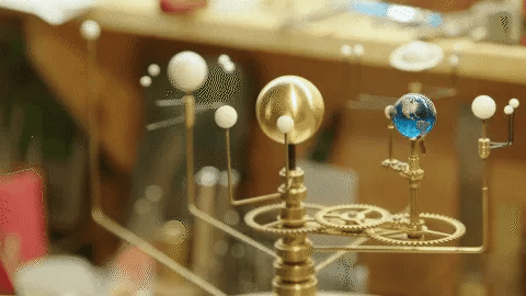 Modèle Grand Orrery du système solaire 3
