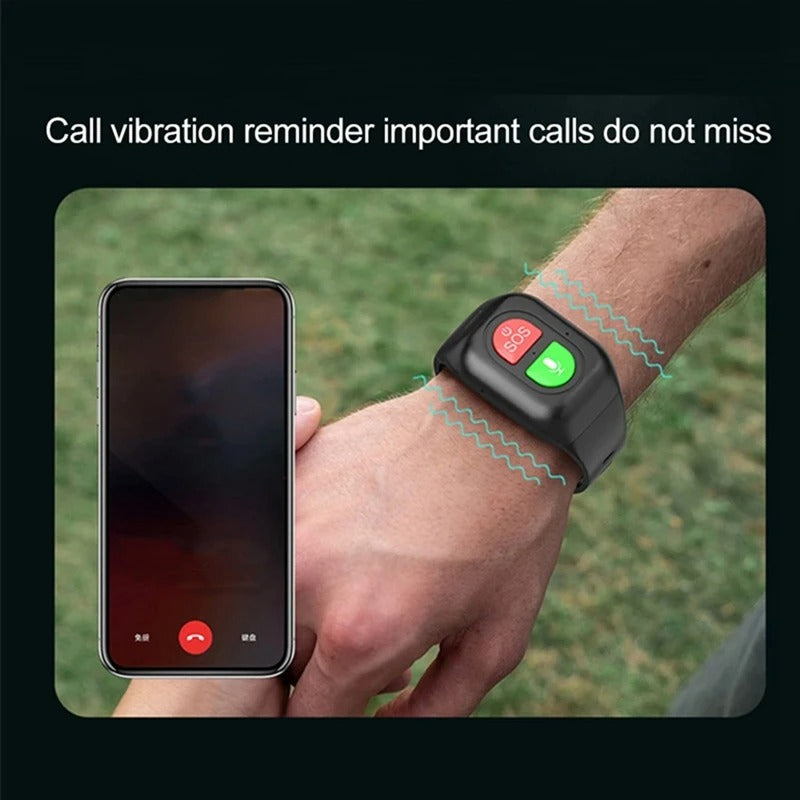 Montre connectée GPS ancienne génération – Tracker SOS 4G, surveillance de la santé et alertes d'urgence 6