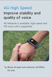 Montre connectée antichute pour seniors - Alarme médicale 4G avec GPS et SOS 3