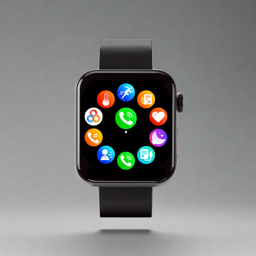 Montre connectée de fitness avec surveillance de la pression artérielle – Suivi de la santé et de l'activité 0
