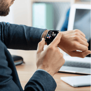 Montre connectée de fitness avec surveillance de la pression artérielle – Suivi de la santé et de l'activité 1