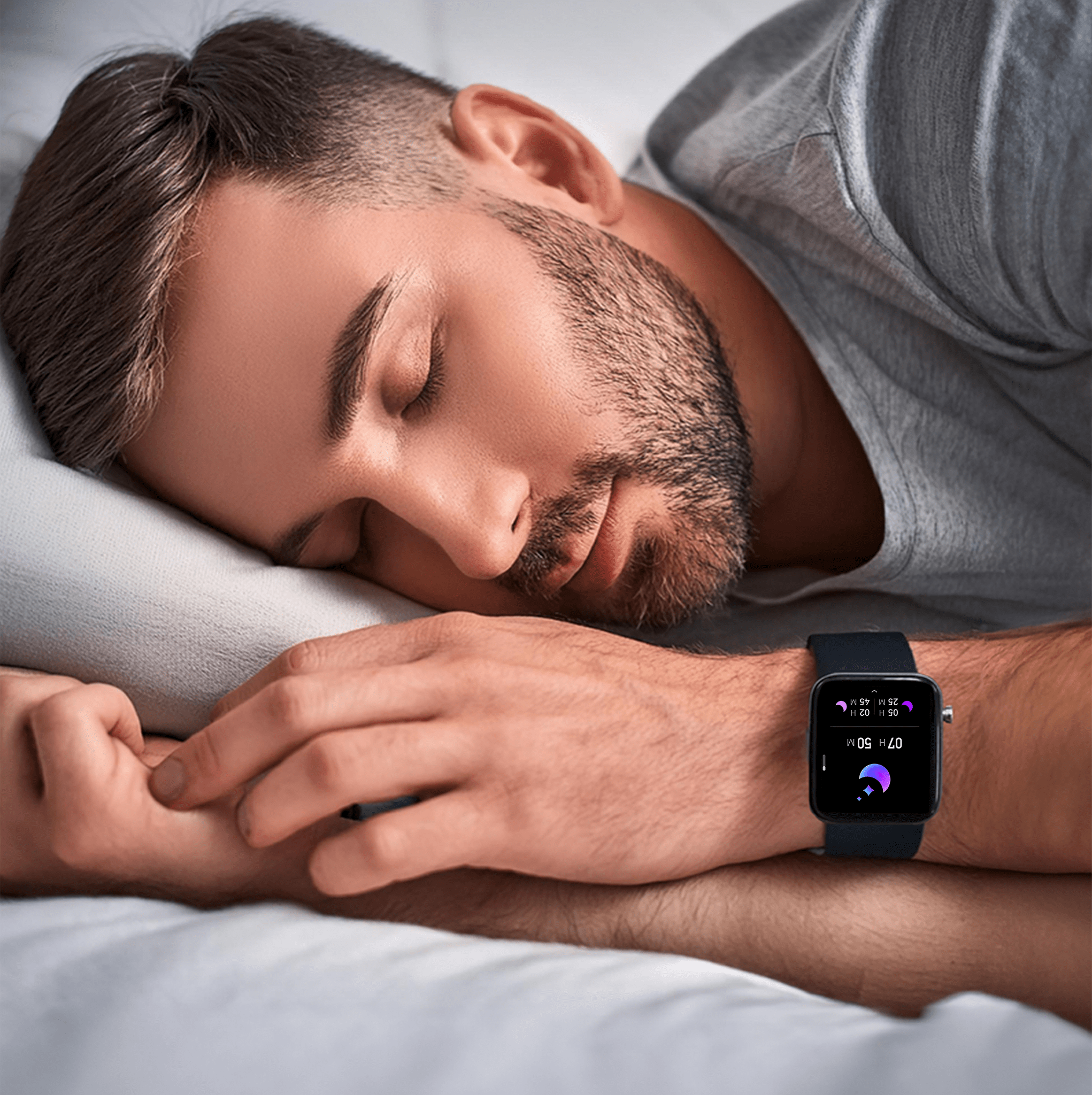 Montre connectée de fitness avec surveillance de la pression artérielle – Suivi de la santé et de l'activité 4
