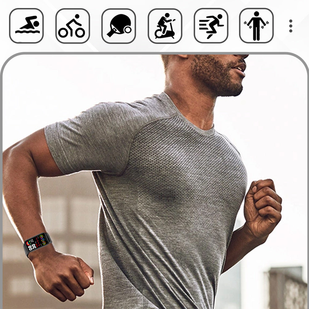 Montre connectée médicale avec surveillance multidimensionnelle de la santé 7