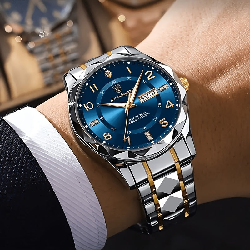 Montre de sport multifonctionnelle et étanche pour homme - Titane 3