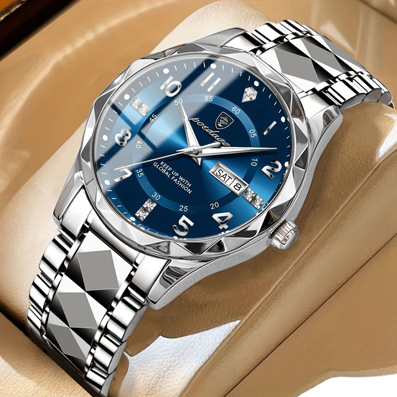 Montre de sport multifonctionnelle et étanche pour homme - Titane 8