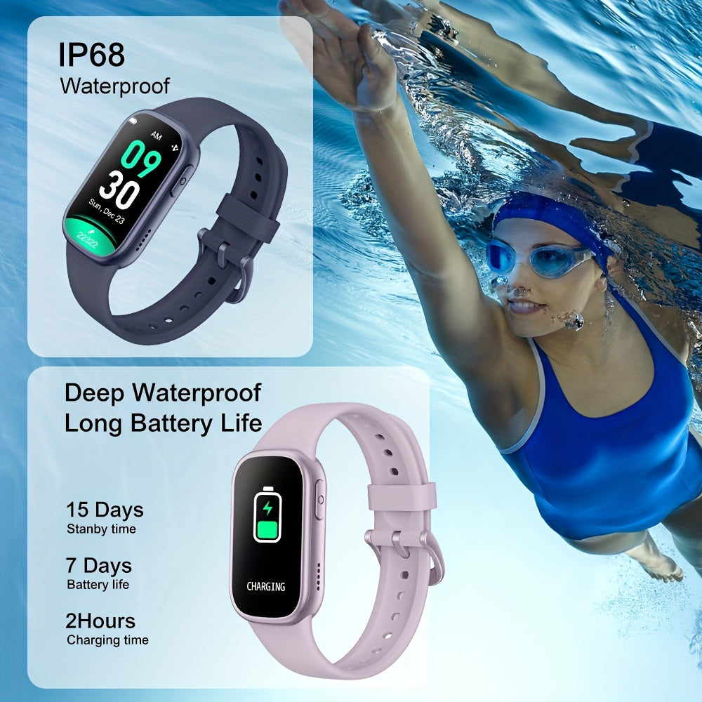 Montre intelligente étanche avec durée de vie de la batterie de 7 jours et charge rapide pour le suivi de la forme physique 2