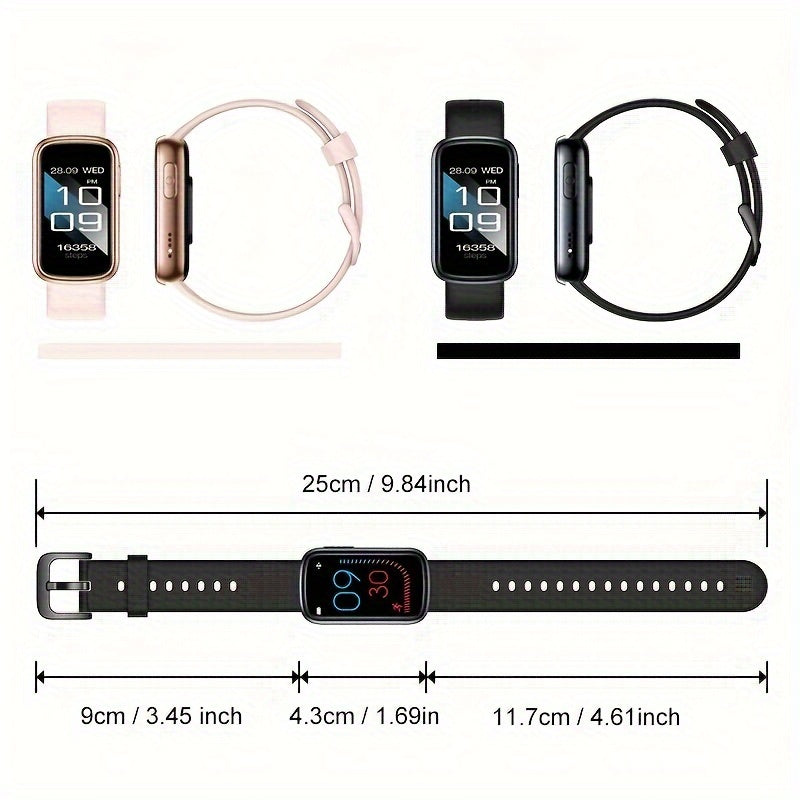 Montre intelligente étanche avec durée de vie de la batterie de 7 jours et charge rapide pour le suivi de la forme physique 3