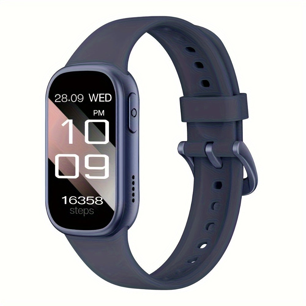 Waterproof smart watch with 7-day battery life and fast charging for fitness tracking