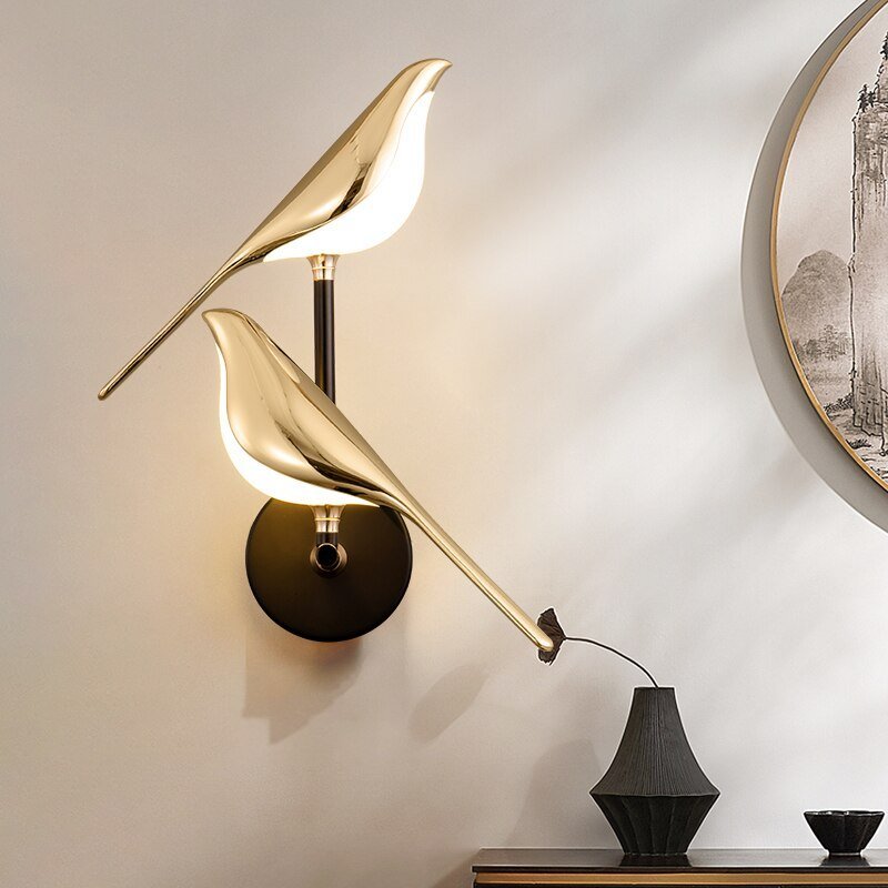 MrBird | Applique murale moderne en forme d'oiseau 3