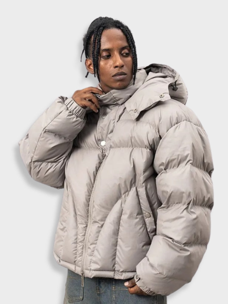 Niko | Parka d'hiver à capuche pour homme | Chaude 1