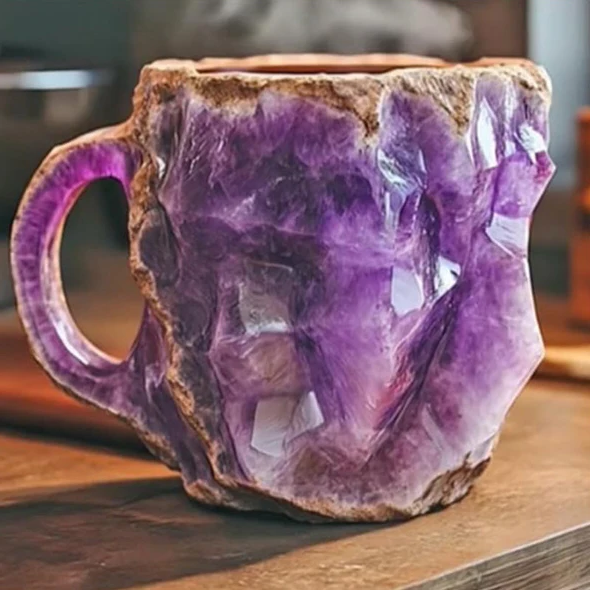 Nouvelles tasses à café en cristal minéral 1