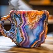 Nouvelles tasses à café en cristal minéral 9