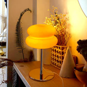 Nuage | Lampe de table en verre à intensité variable 1