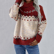 Joy | Pull de Noël douillet au design vintage pour femmes