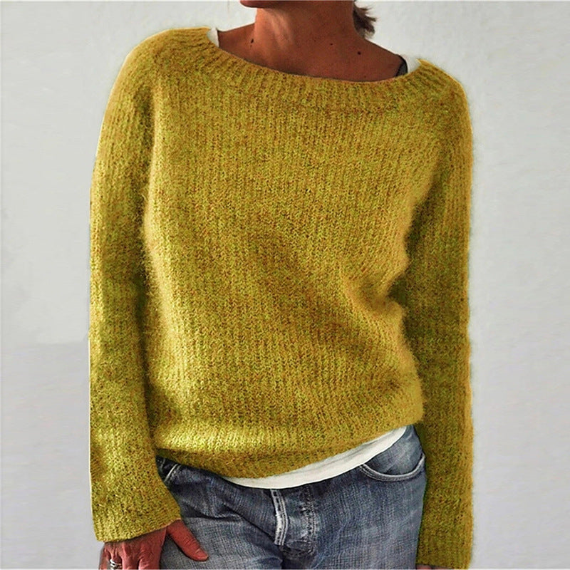 Klara | Casual Crew Neck Sweater for Women