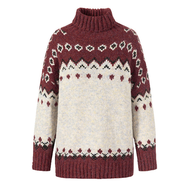 Joy | Pull de Noël douillet au design vintage pour femmes