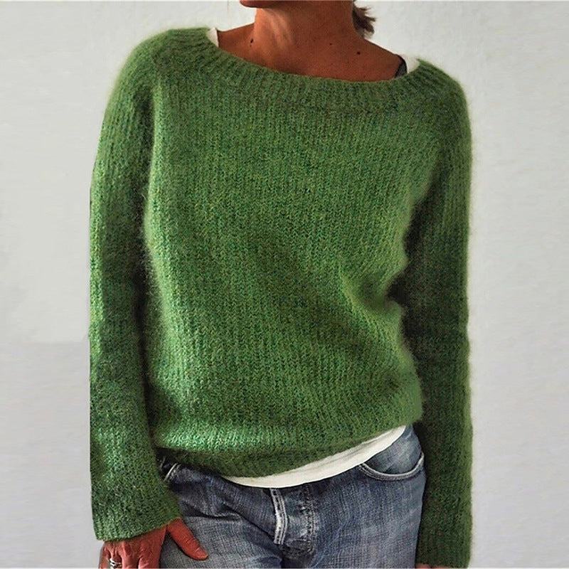 Klara | Casual Crew Neck Sweater for Women