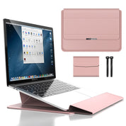 Ordinateur portable imperméable 3 en 1 avec une conception résistante aux chocs et un étui MacBook élégant résistant aux accessoires pour le voyage et le bureau 5