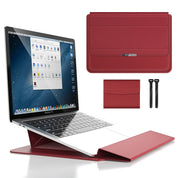 Ordinateur portable imperméable 3 en 1 avec une conception résistante aux chocs et un étui MacBook élégant résistant aux accessoires pour le voyage et le bureau 6