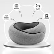 Oreiller de voyage pour le cou - Confortable et offrant un soutien complet - 1 acheté, 1 offert 1