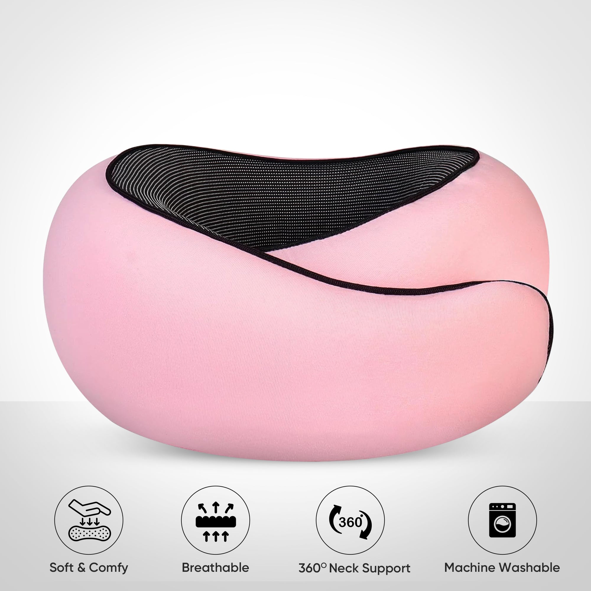 Oreiller de voyage pour le cou - Confortable et offrant un soutien complet - 1 acheté, 1 offert 4