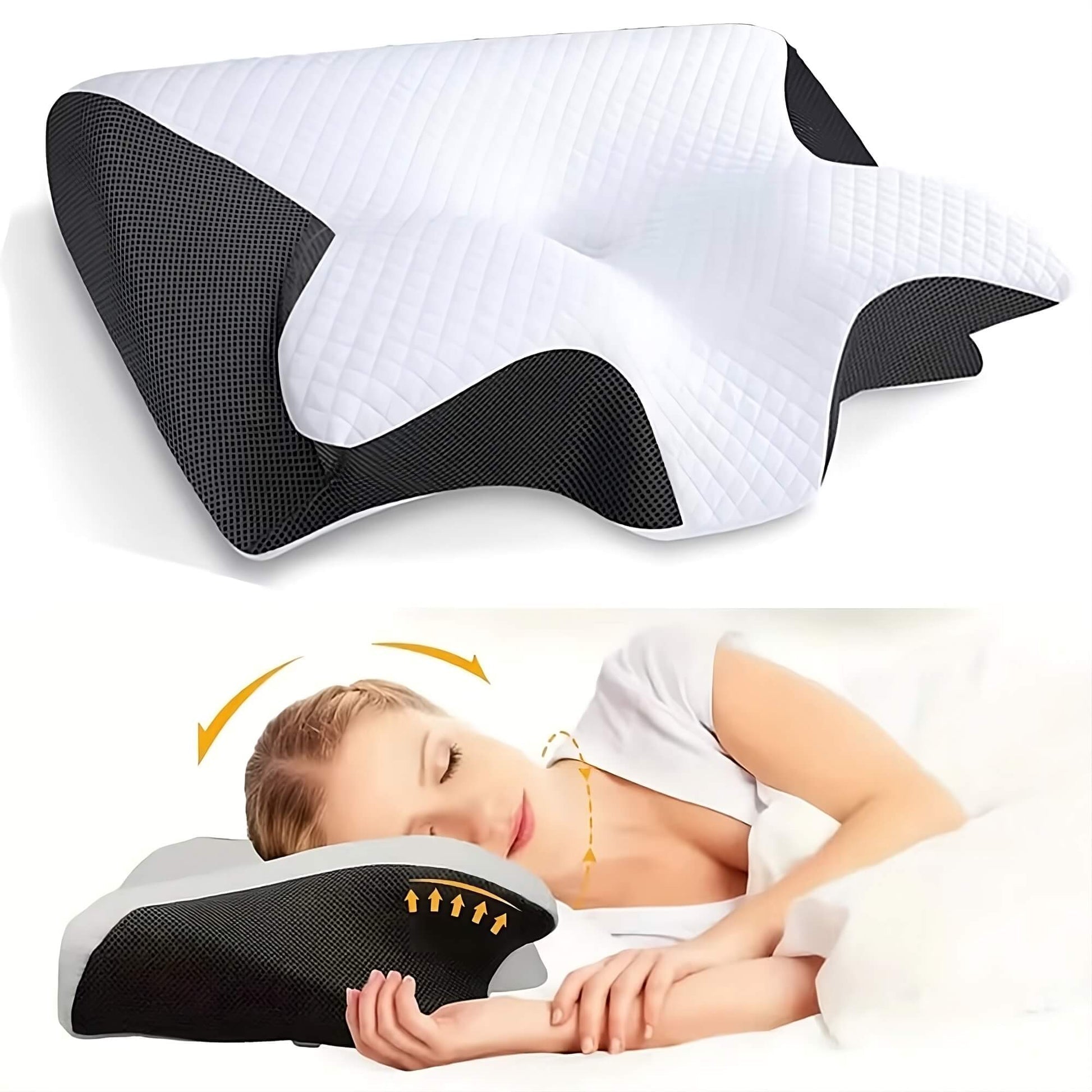Oreiller orthopédique à mémoire de forme – DreamAlign 0