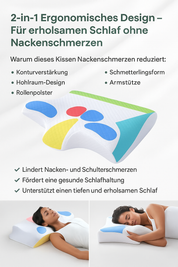 Oreiller orthopédique à mémoire de forme – DreamAlign 3