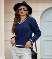AUBREY | Pull à torsades pour femmes