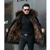 Parka chaude à capuche pour homme | Hiver 3