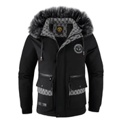 Parka d'hiver à capuche pour homme | Chaude 1