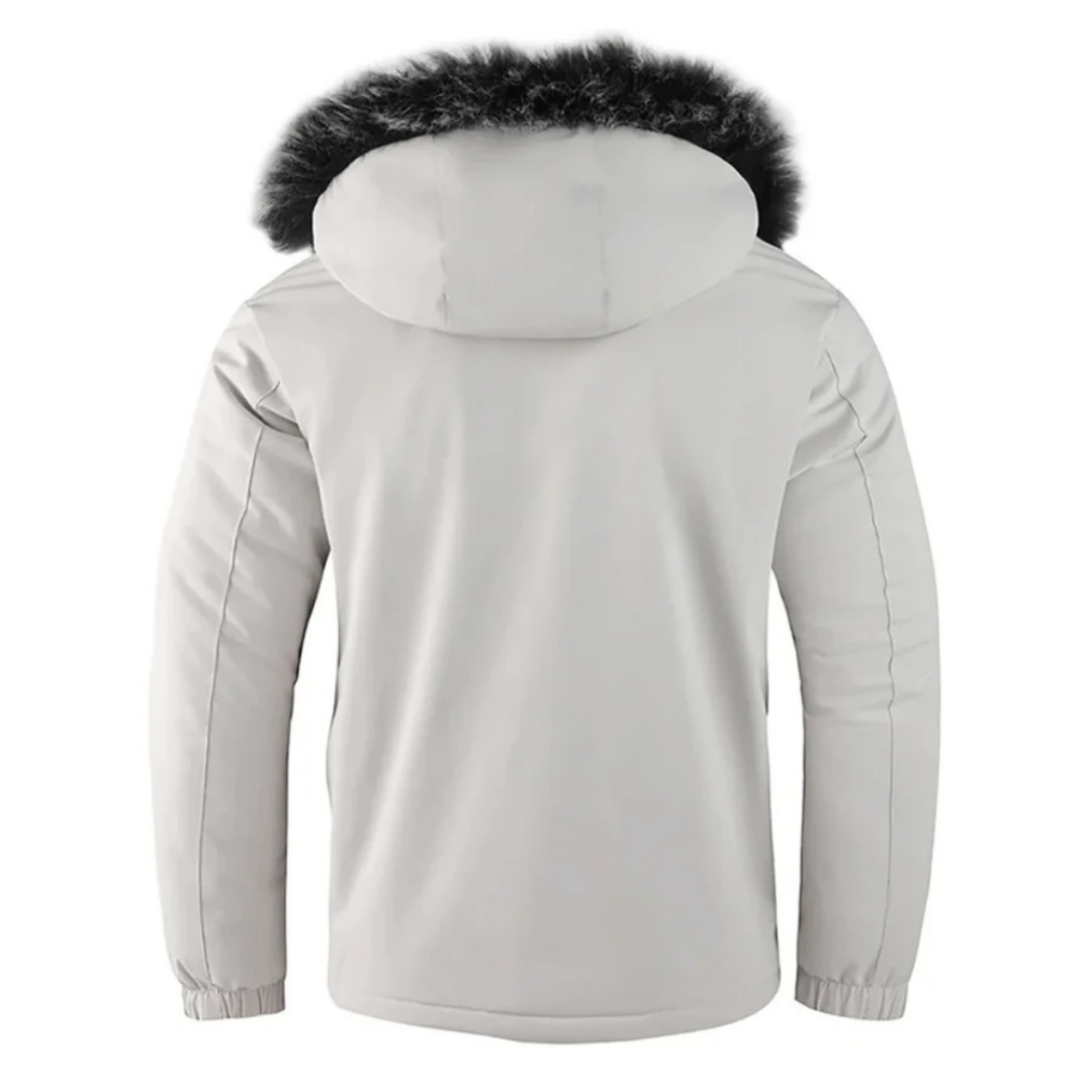 Parka d'hiver à capuche pour homme | Chaude 2